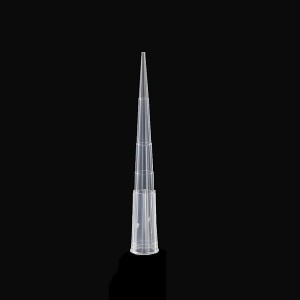 200ul pipette tips ,without filter , 58.5mm,in box