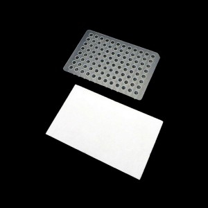 PP+PET material 96well sealing film for qPCR plate