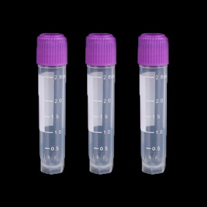 3ml external threaded cryogenic vials