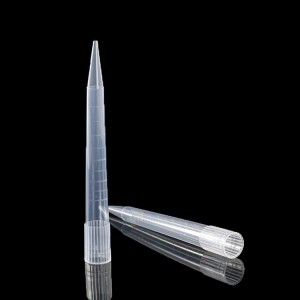 pipette tips in box, 5ml wide orifice, for Eppendorf, without filter , transparent
