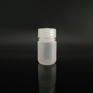 HDPE/PP Faɗin-Baki 30ml Filastik Reagent kwalabe, Nature/Fara/Buran