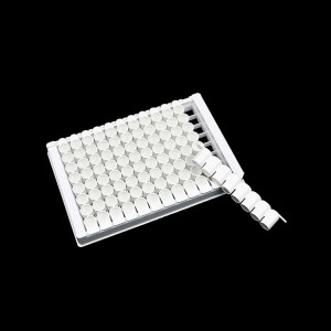 OEM Manufacturer Biobase 96 Well Plate Cell Polystyrene Plastic Elisa Plate mo PCR Lab