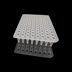 PCR plate,96well, 0.2ml, natural color, no skirt