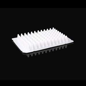 PCR plate, 96well, 0.1ml, white color, no skirt