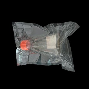 Търговия на едро с прозрачна топлоустойчива заземена фуга с две уста с плоско дъно от кварцово стъкло