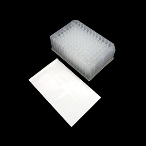 PP+PET material 96well sealing film for qPCR plate
