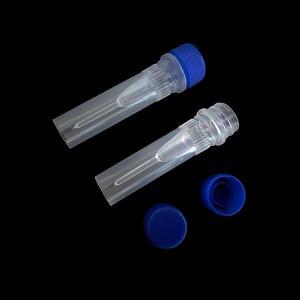 0.5ml natural color sample collection tube, free-standing bottom
