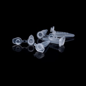 Fabbricazione standard di qualità garantita Tubi da laboratorio sterili Tubi per centrifuga in plastica a fondo conico Tubo per microcentrifuga da 1,5 ml