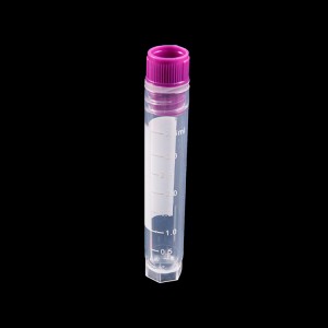 kryogene vials, 4ml, ynterne threaded, freezing tube