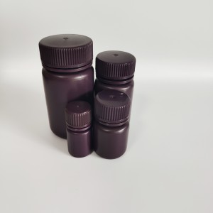 Nova entrega para garrafas conta-gotas de líquido para olhos espremíveis de plástico garrafa de reagente de laboratório de boca fina