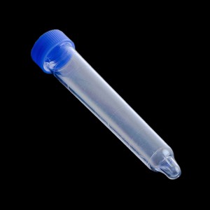 urine sediment tube with screw lid