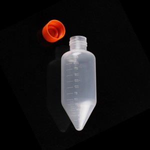 Alta calidad para Bkmam 250 ml tubo cónico esterilizable en autoclave PP estéril botella de centrífuga de boca ancha