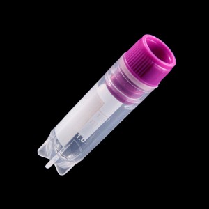 Excellent quality 1.2ml External Thread Cryo Vials with Silicone Seal