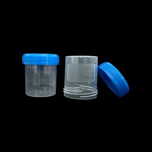 60ml 40ml 90ml urinals disposable specimen urine cup with screw cap