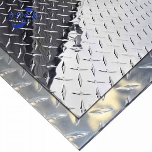 Checkered Embossed Aluminum Plate
