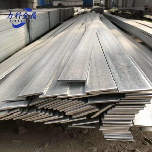 Galvanized metal flat steel