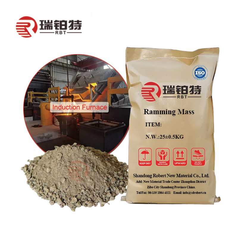 China Manufacturer Custom Furnace Lining Refractory Ramming Mass Featured Image