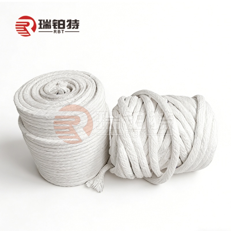 Aluminum Silicate Ceramic Fiber Rope | Fireproof Thermal Insulation Sealing Rope Featured Image