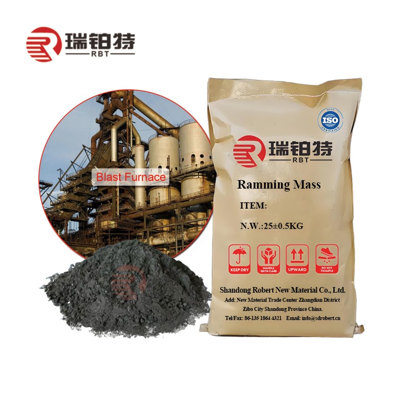 Low MOQ for Good Quality Refractory Powder High Alumina Ramming Mass for Furnace