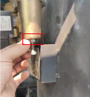 Air compressor adjust pressure regulating valve