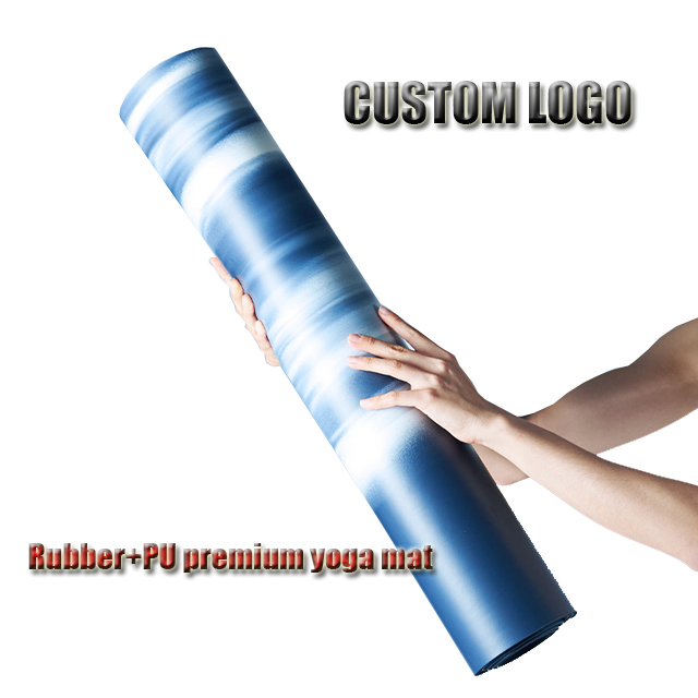 Eco Friendly Anti Slip Naturer Rubber PU Yoga Mat (4)