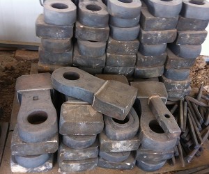 Casting manufacturers high manganese steel hammer head