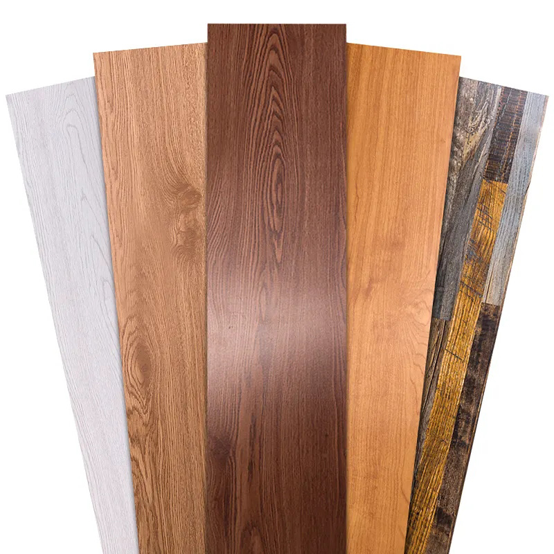 Waterproof Wood Grain 4mm 5mm 6mm 7mm 8mm LVT Pisos Tile Click Lock Laminated PVC Vinyl Plank Floor SPC Flooring With IXPE Featured Image