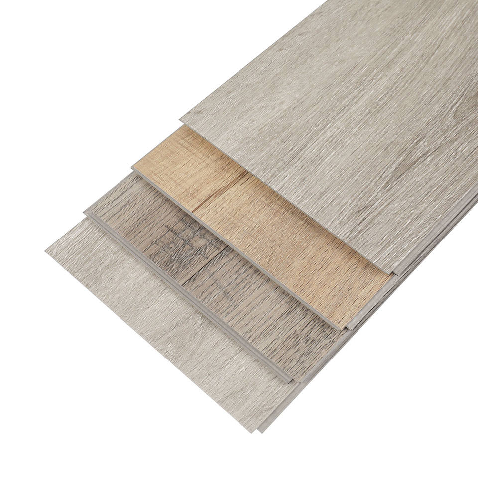 Wholesale Eco Wood SPC Rigid Core Vinyl Floor Tile 4mm 5mm 7mm stone LVP LVT Luxury PVC Vinyl Plank Sheet Click SPC Flooring Featured Image