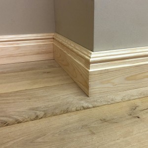 fWaterproof Interior Decoration Skirting PS PVC Flooring Accessories Moulding Eco-Friendly Skirting Board