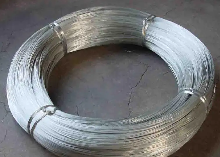 16 gauge galvanized metal wire, (4)