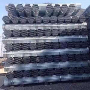 Hot dip galvanized steel pipe for greenhouse framework greenhouse steel pipe