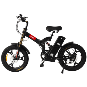 Discountable price Outdoor Electric Bicycle Manufacturer - SEBIC Foldable heavy fat tyre full suspension 20 inch moutain electric bike – Funncycle