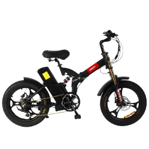 SEBIC 20″ 48V 350W rear motor 15Ah 7 speed folding fat electric bike（Model：BEF-20SF-E）