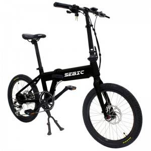 SEBIC 20″ 36V 250W rear motor 7.5Ah 7 speed folding electric bike（Model：BEF-CL20）