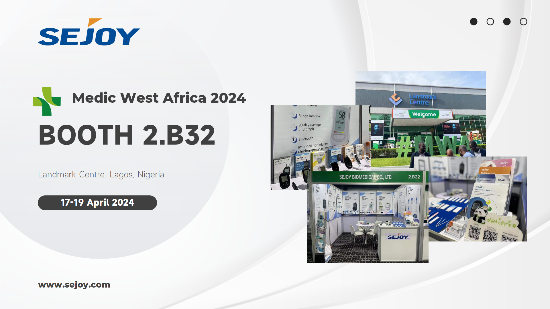 Sejoy works with you, Medic West Africa 2024