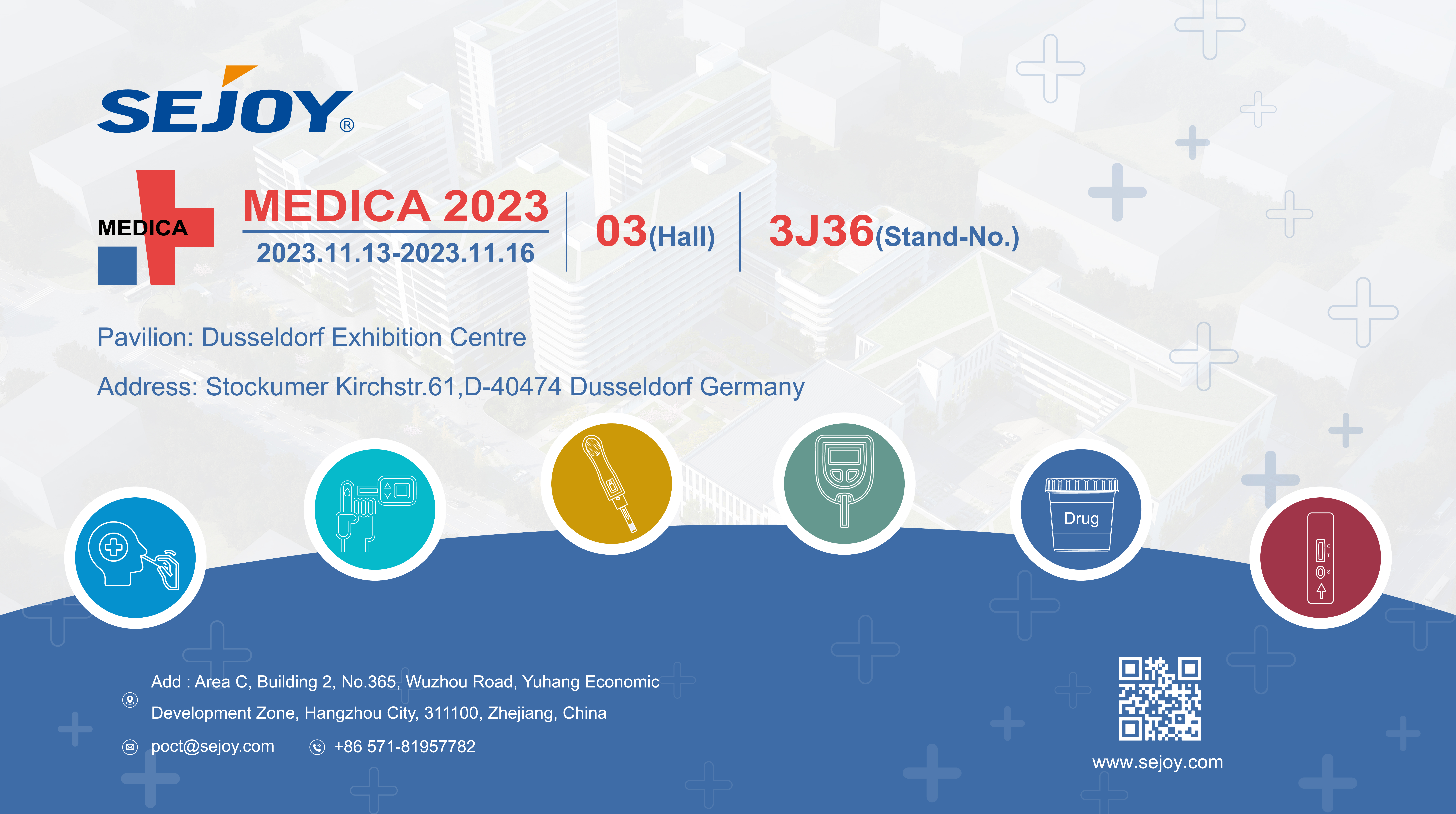 Medica 2023│sejoy invites you to join us in Germany