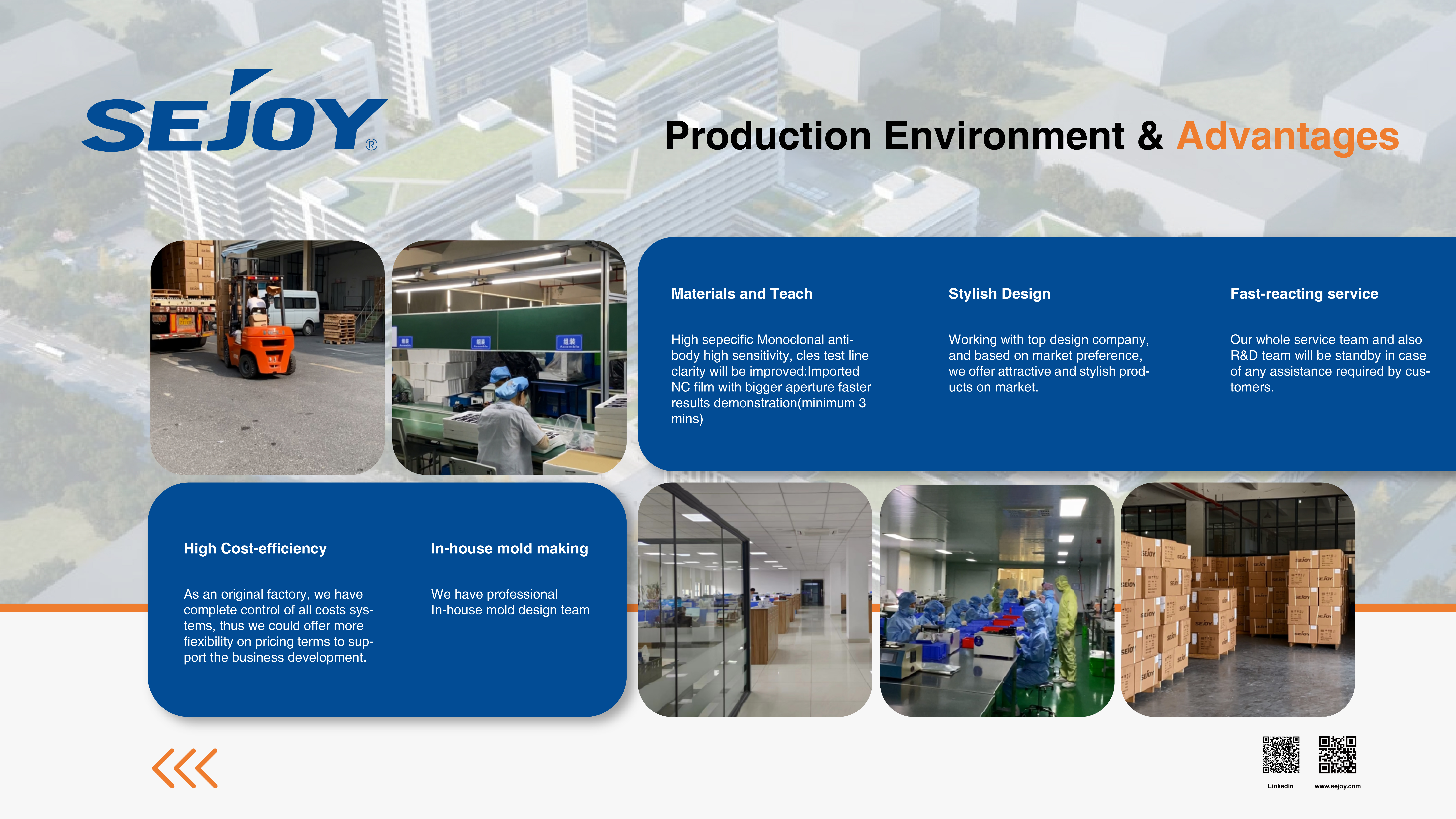 Production Environment & Advantages