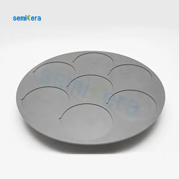 Heerkul sare iyo saxaarad u adkaysata daxalka LED Silicon Carbide etching tray (ICP etching tray)