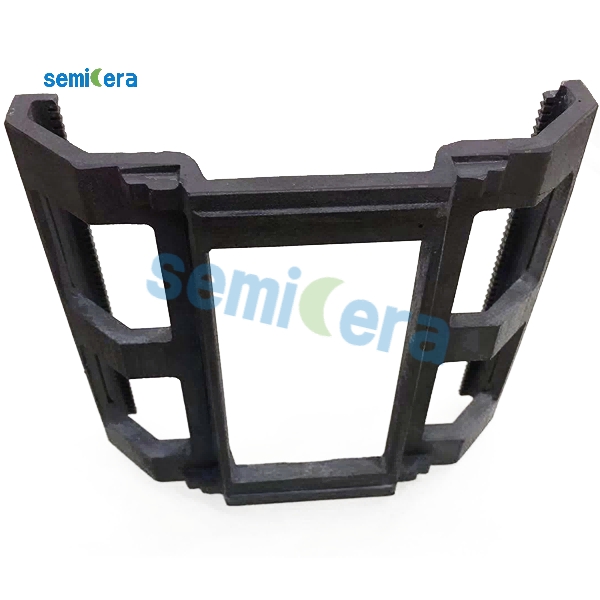 High purity silicon carbide crystal boat carrier/holder