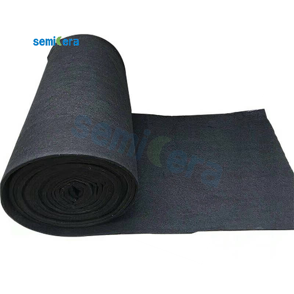 Supply OEM for Heat Carbon Material Rigid Felts Soft Thermal Insulation Graphite Felt