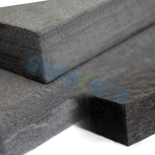 Čína veľkoobchodný valec / pevný tepelnoizolačný materiál uhlík mäkká tepelná odolnosť grafitová plsť