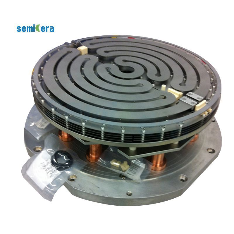 Semiconductor MOCVD substrate heater, MOCVD heating element