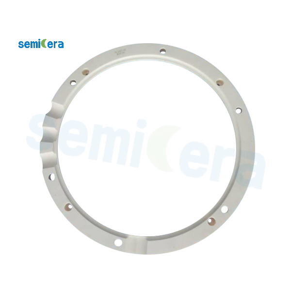 Alumina semiconductor ceramic insulating ring