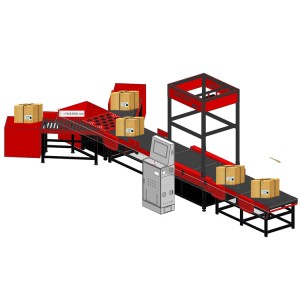 Automatic Dimension Measuring Machine Sorting Belt Conveyor Machine
