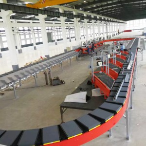 Mail Sorting Belt Conveyor Machine Dws System Narrow-belt Sorting Conveyor
