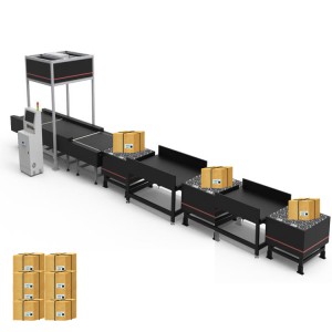 Automated Warehouse Picking System Parcel Sorter Conveyor With Sorting System