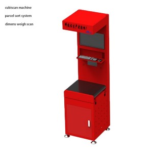 OEM Parcel Dws Sorting System Dimens Weigh Scan Weighing Scanning Machine