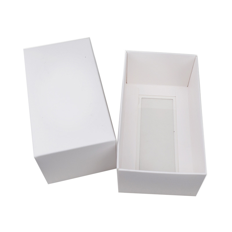 White Cardboard Paper Boxes with Clear Window Size Inch Gift Packaging Boxes for Bakery Cookies Cake Candy Wedding Party Favors