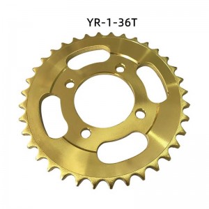 Manufactuer directly sell Motorcycle sprockets YR series in Indonesia market