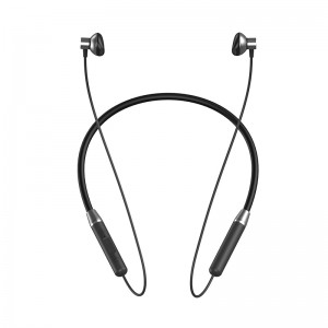 Спортни Bluetooth слушалки с плоски уши с лента за врат E39
